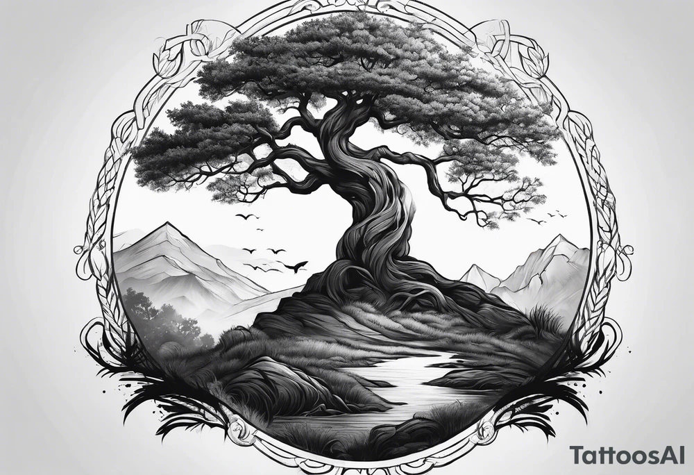 tree tattoo idea