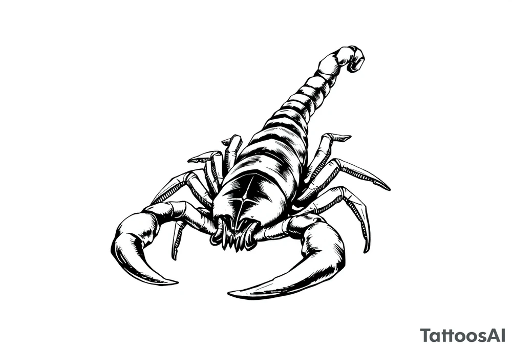 Scorpion tattoo idea