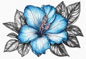 Adenium Multiflorum blue tattoo idea
