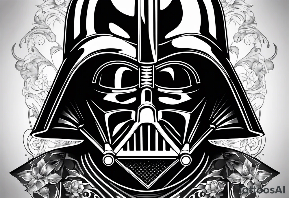 Starwart Dart Vader tattoo idea