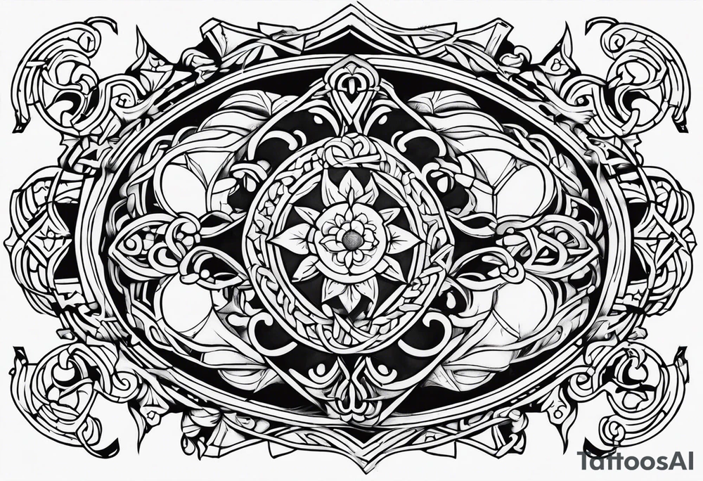 Fancy old English 1992 tattoo idea