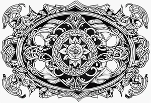 Fancy old English 1992 tattoo idea