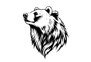 Bear tattoo idea