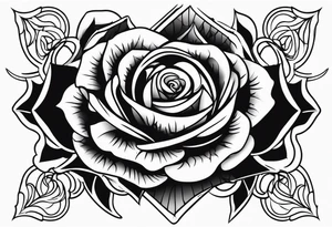 Gangster rose's tattoo idea