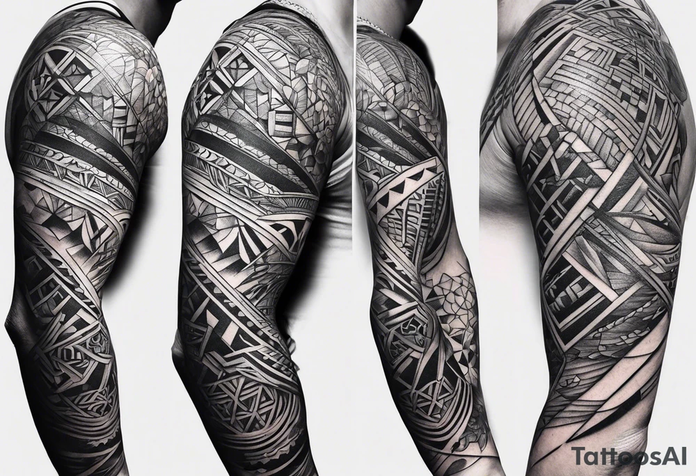 full sleeve tattoo tattoo idea