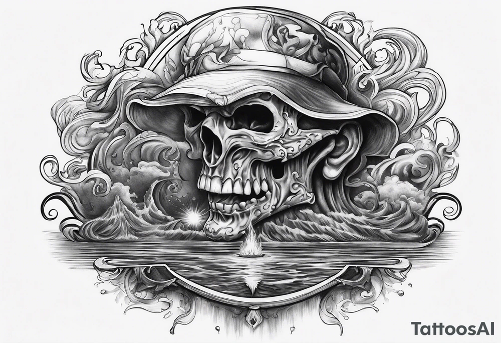 Hell or high water tattoo idea