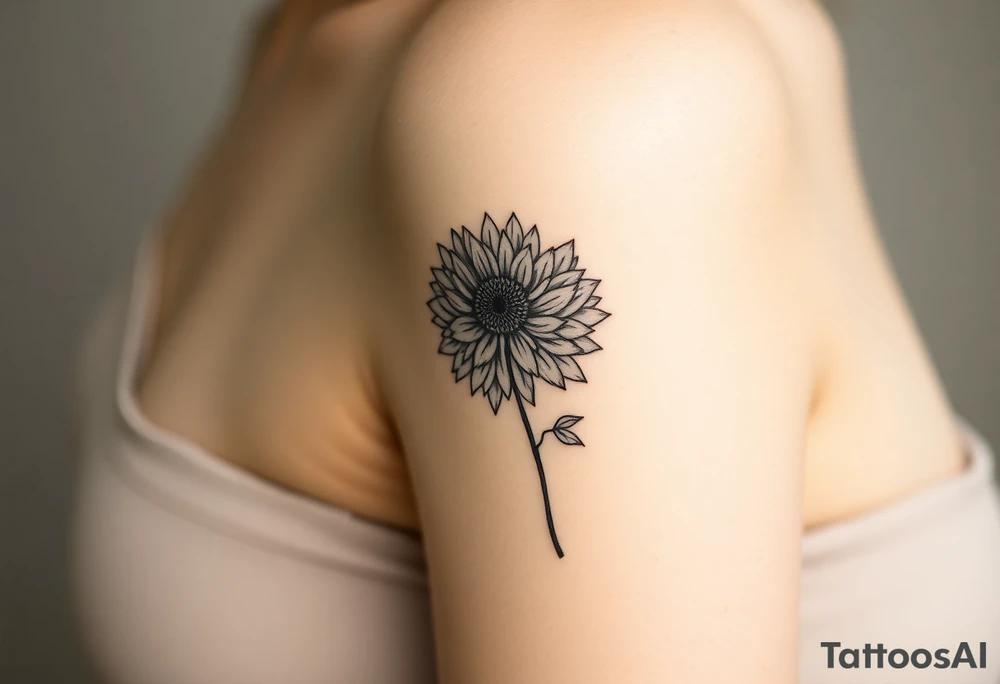 chrysanthemum tattoo idea