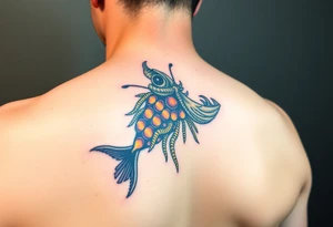 Sea life honey tattoo idea