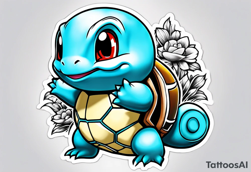 Squirtle tattoo idea