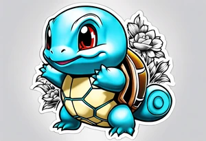 Squirtle tattoo idea