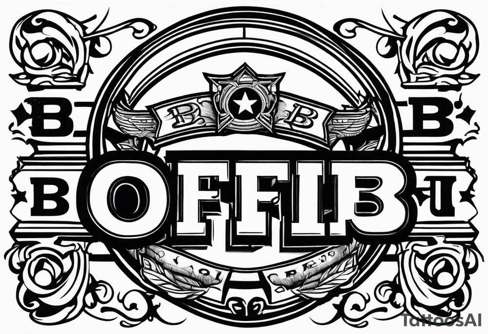Officer B.D. tattoo idea