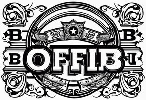 Officer B.D. tattoo idea