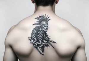 Purepecha warrior tattoo idea