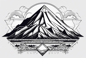 Mount ararat tattoo idea