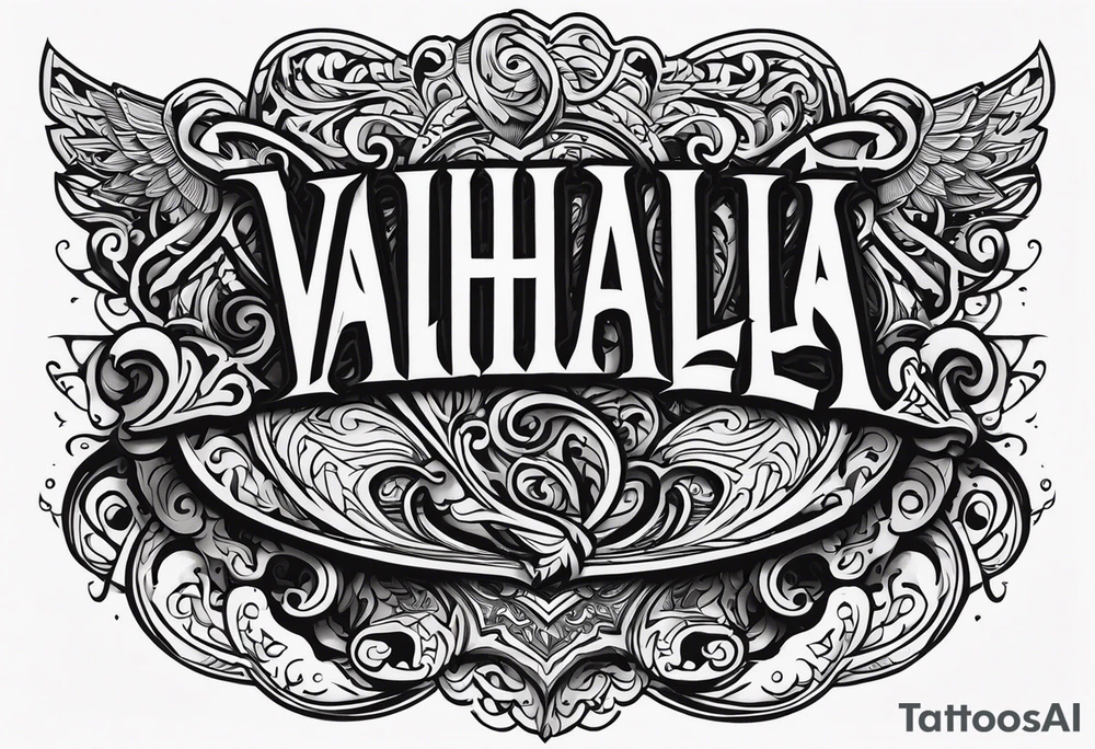 Valhalla tattoo idea