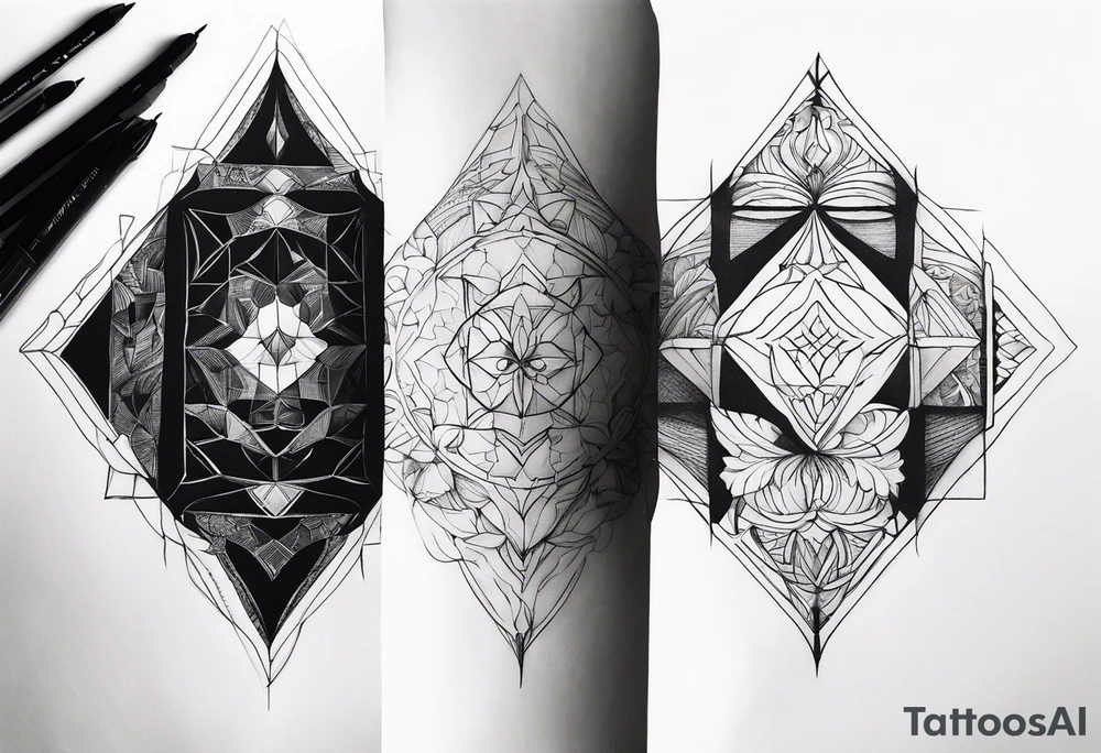People’s Shadows being sewn together tattoo idea