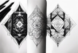 People’s Shadows being sewn together tattoo idea