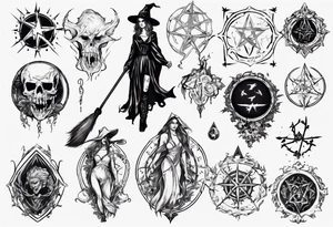 witch like a path of exile games tattoo idea
