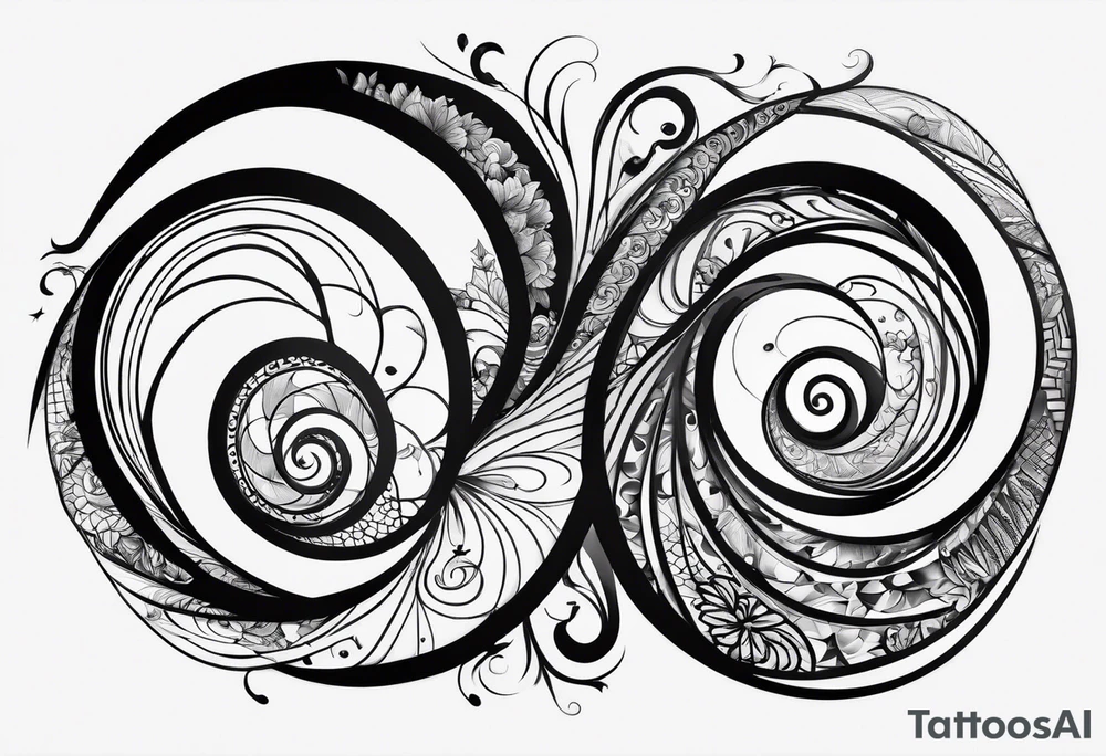 Spiral within a spiral tattoo idea
