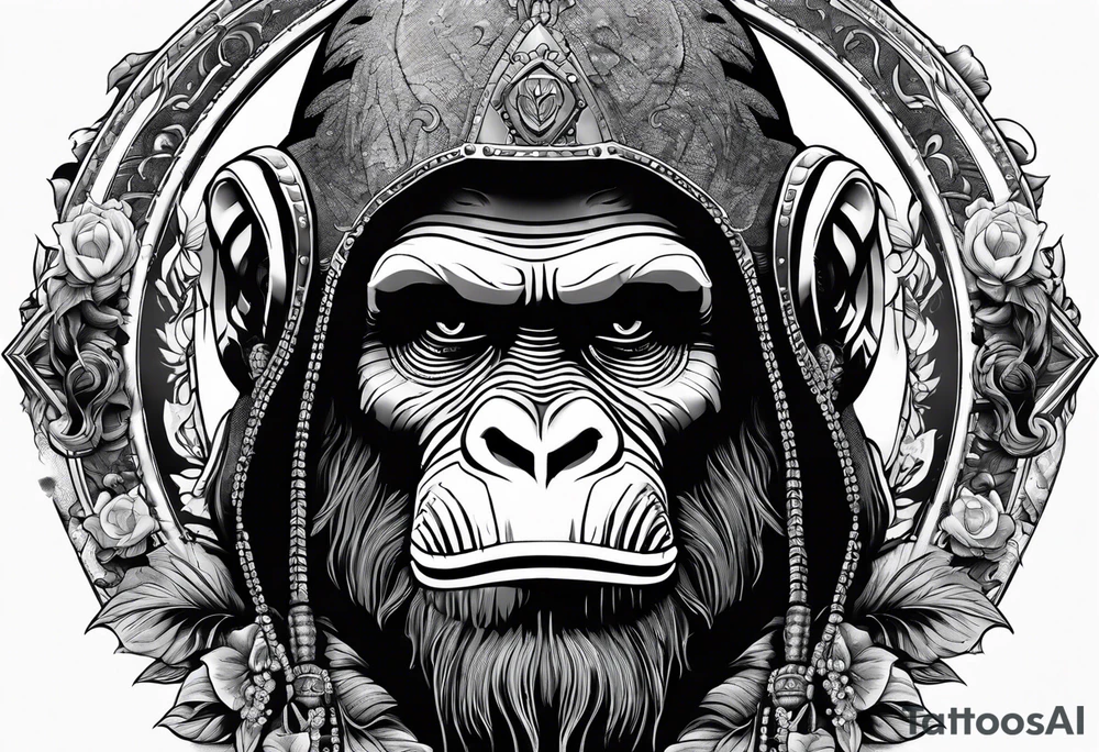 Caeser from planet of the apes tattoo idea