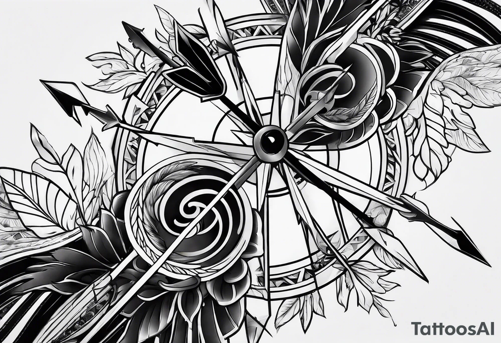 3 arrows tattoo idea