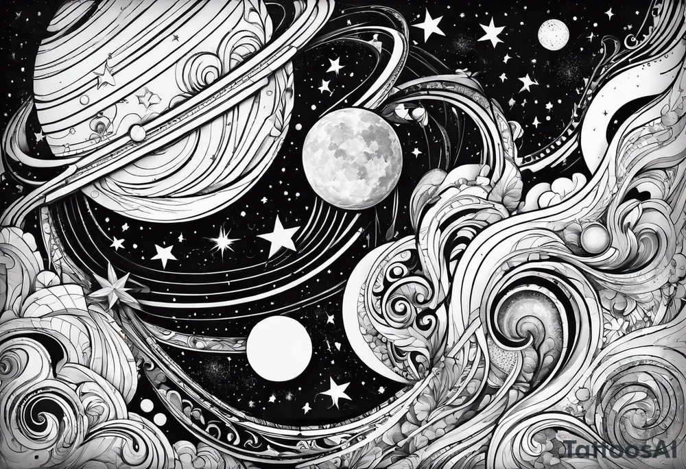 With all my heart and all my soul, to the end of the universe. To infinity and beyond tattoo idea