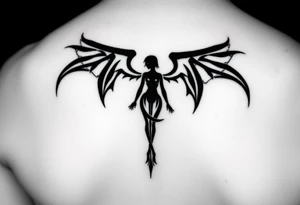 lilith symbol of female power
minimalist
abstract no faces drawn. no wings. symbols of feminine signs
on thigh tattoo idea