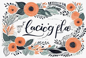 circle with written quote: "L a v i t a  è  c i ò  c h e  t i  a c c a d e  m e n t r e  s e i  i m p e g n a t o  a  f a r e  a l t r i  p r o g e t t i." tattoo idea