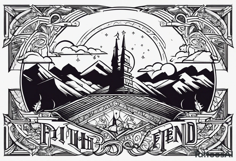 I will fiend a path or I will make it tattoo idea