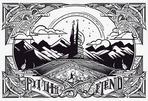 I will fiend a path or I will make it tattoo idea