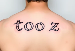 tooz tattoo idea