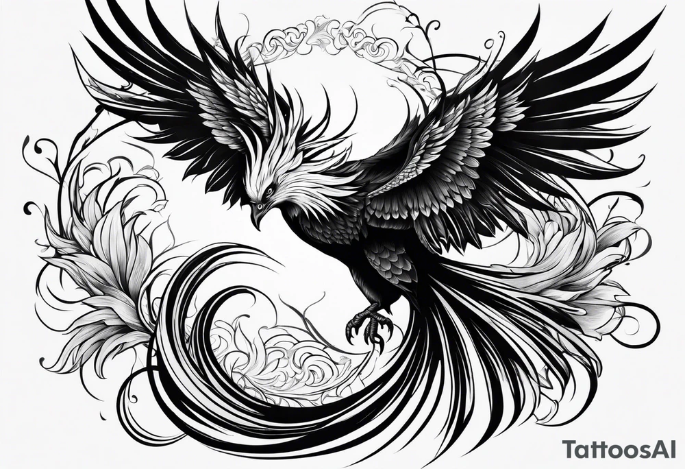 phoenix tattoo idea