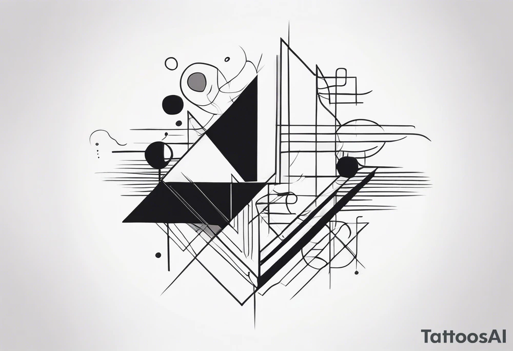 Abstract sleeve tattoo tattoo idea