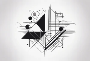 Abstract sleeve tattoo tattoo idea
