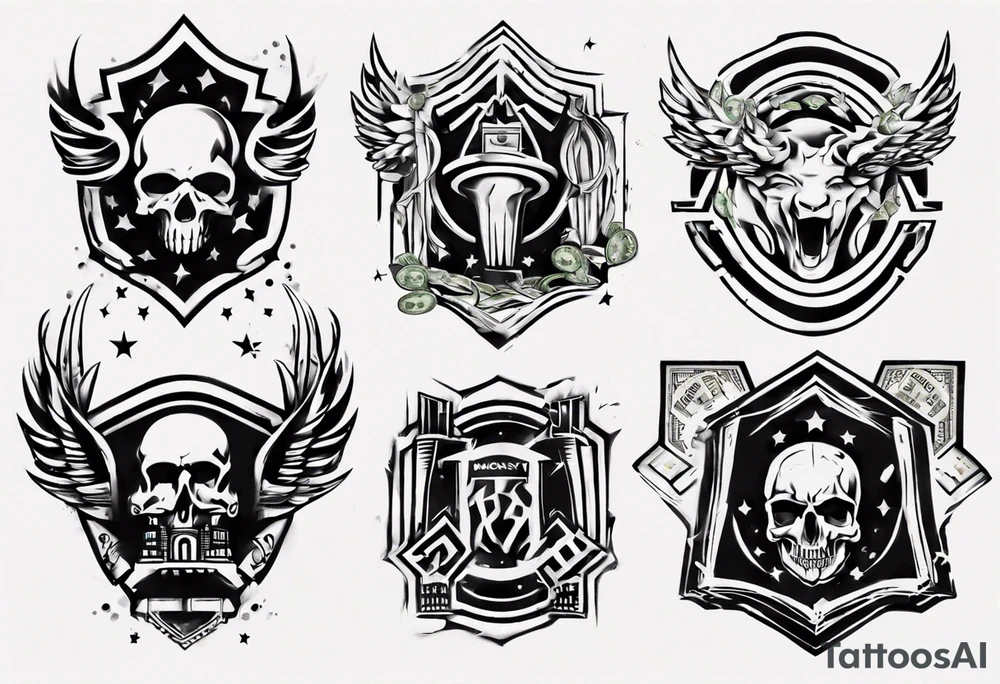 money in the bank tattoo idea