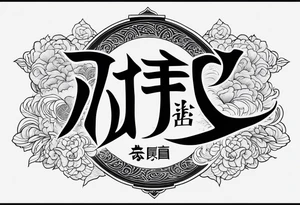 Write the word Nain tattoo idea