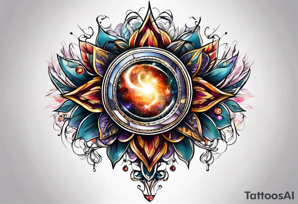 Supernova tattoo idea