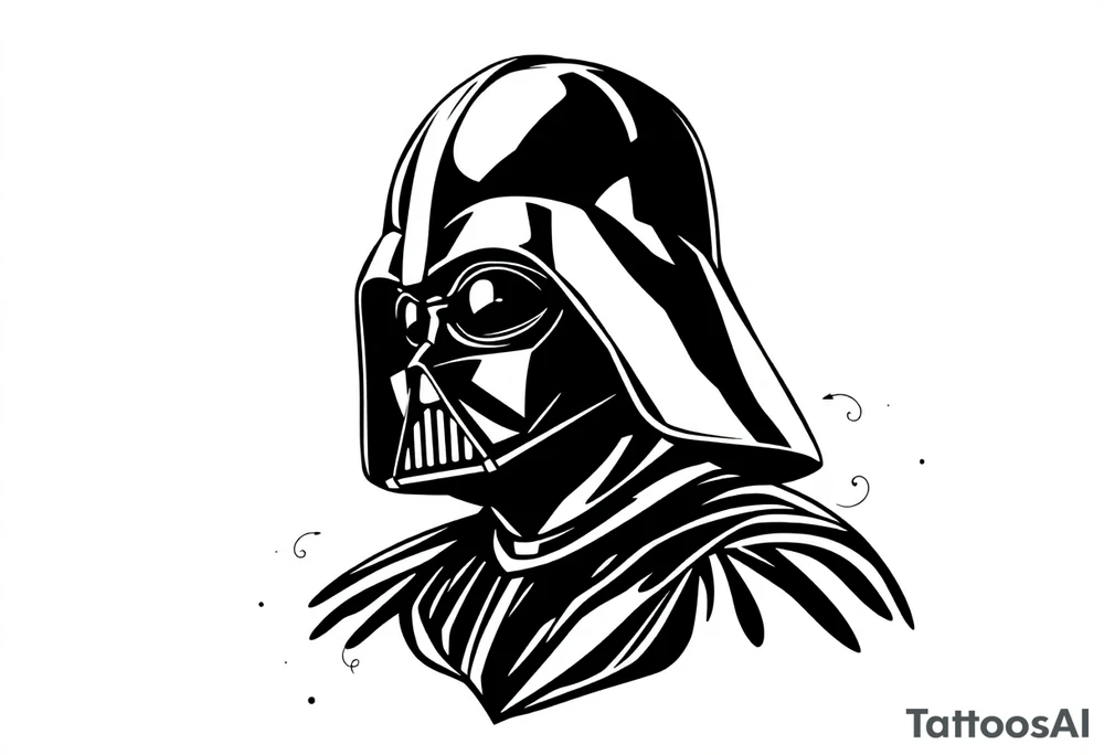 Darth Vader, skateboard tattoo idea