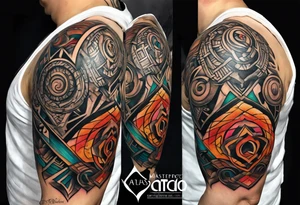 Atlas tattoo idea
