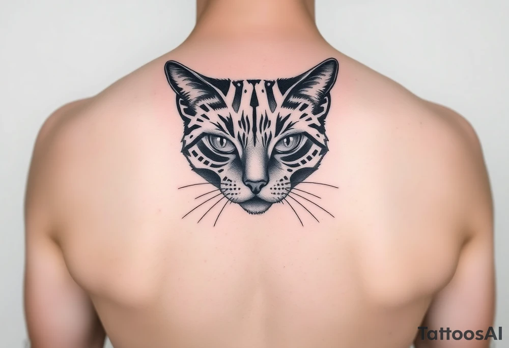 Black Cat tattoo idea