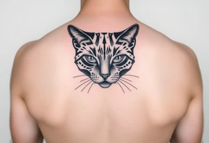 Black Cat tattoo idea