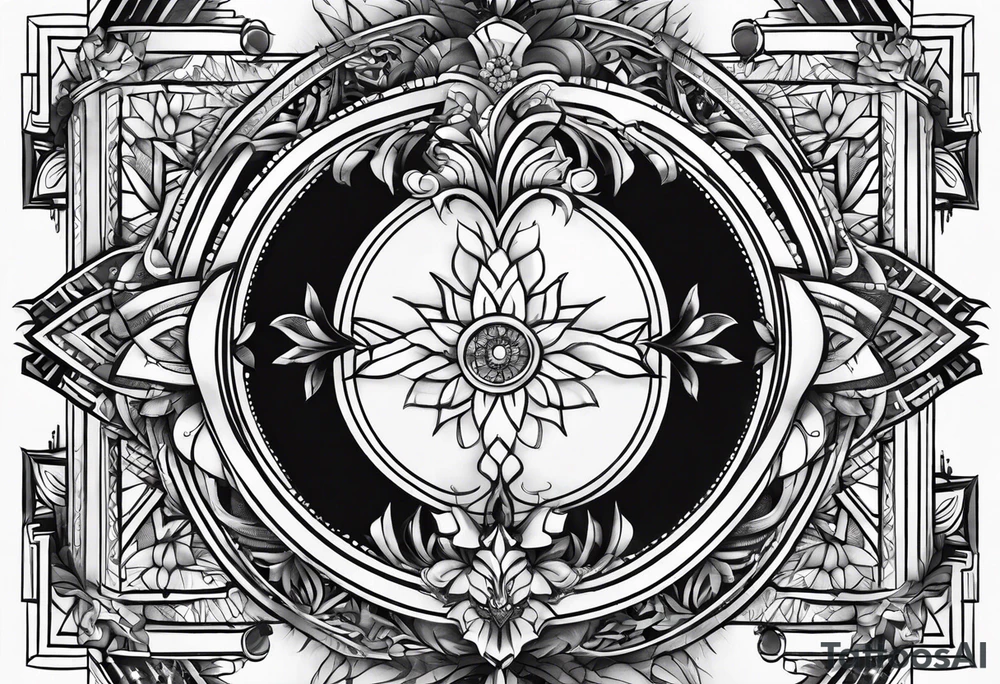 Full leg tattoo design tattoo idea
