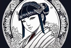 Hinata hyuga gentle fist byakugan tattoo idea