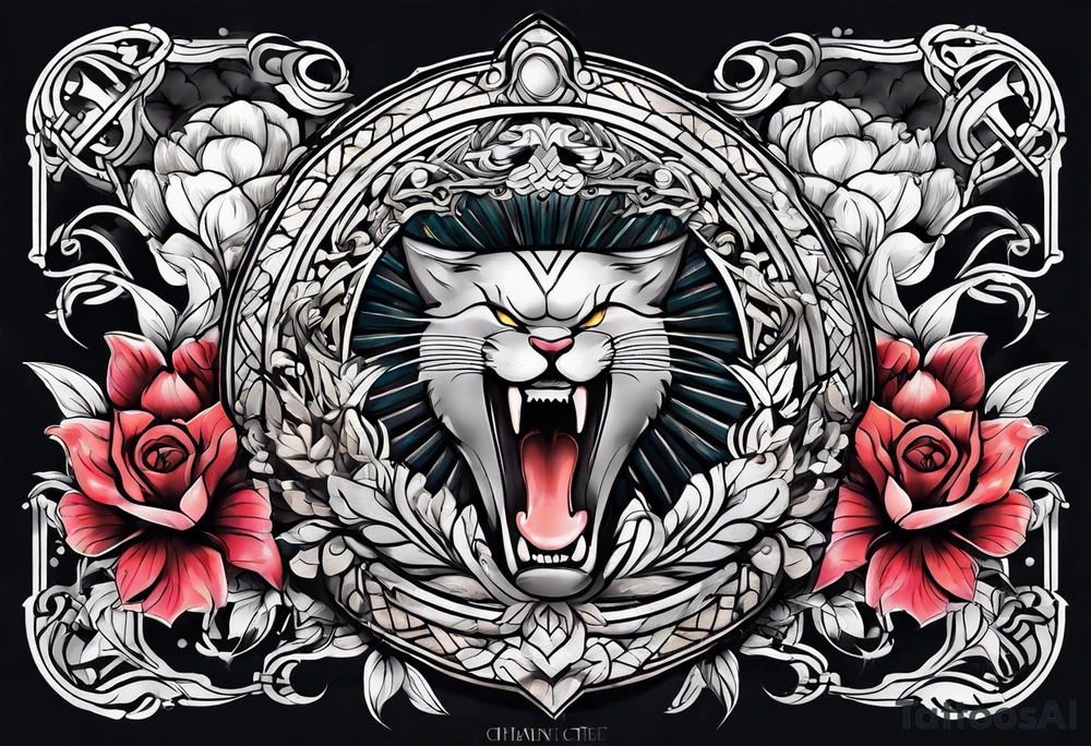 full body tattoo rectangle tattoo idea