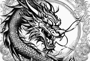 Chinese dragon, ARES tattoo idea
