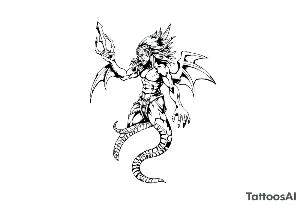 Atlantis tattoo idea