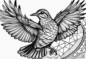 american woodcock tattoo idea