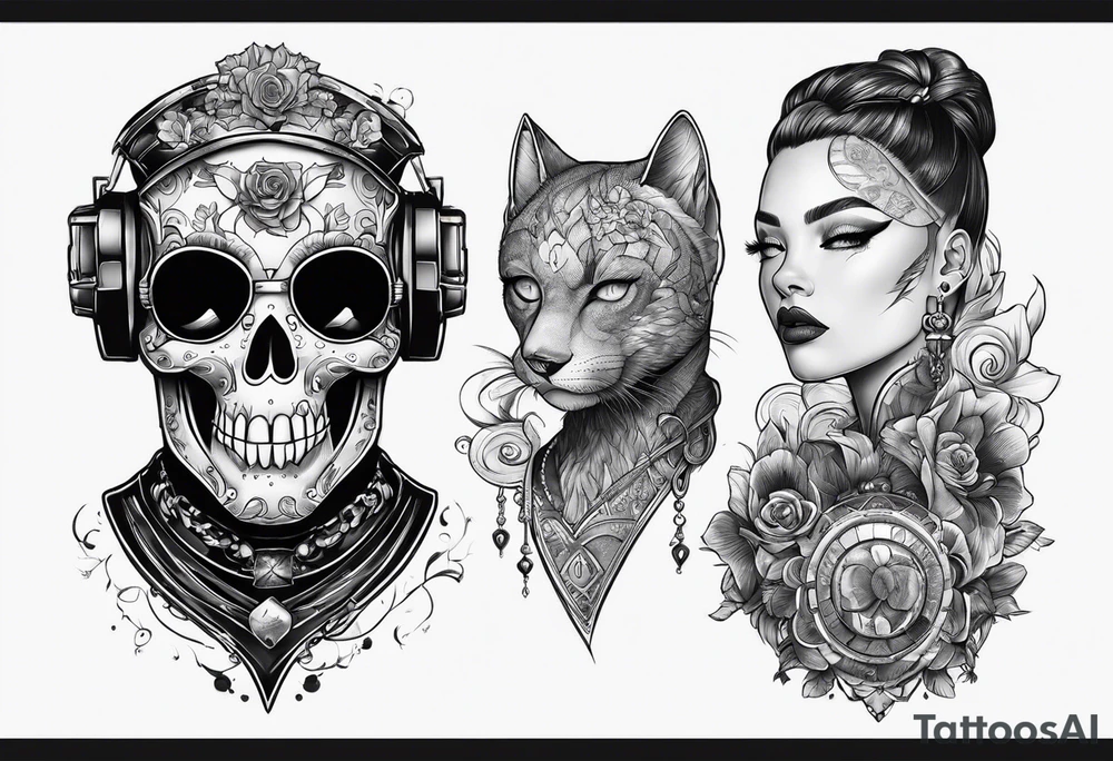 Love, Death & Robots tattoo idea