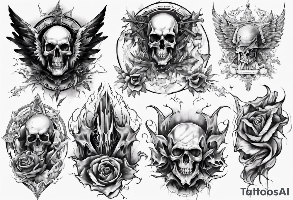 .ost famos tatoos hell angles tattoo idea