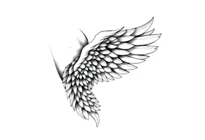 Wing tattoo idea